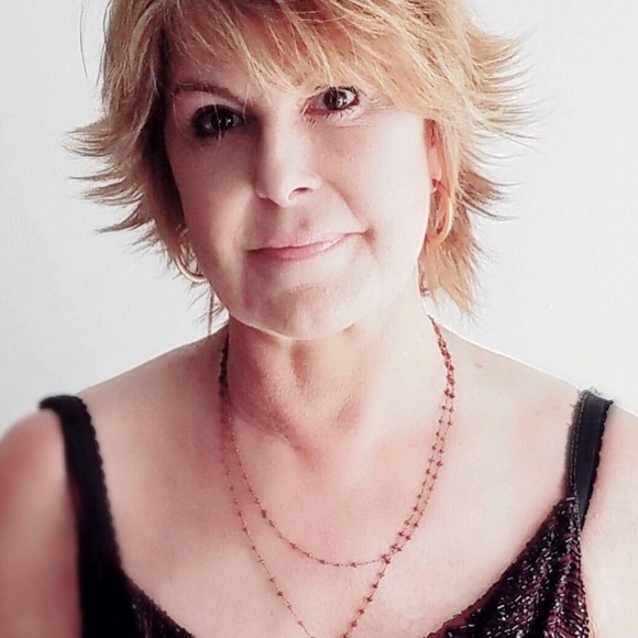 Vintage Steinway Silk Burgundy Crystal Beaded Top - Picture 3 of 3